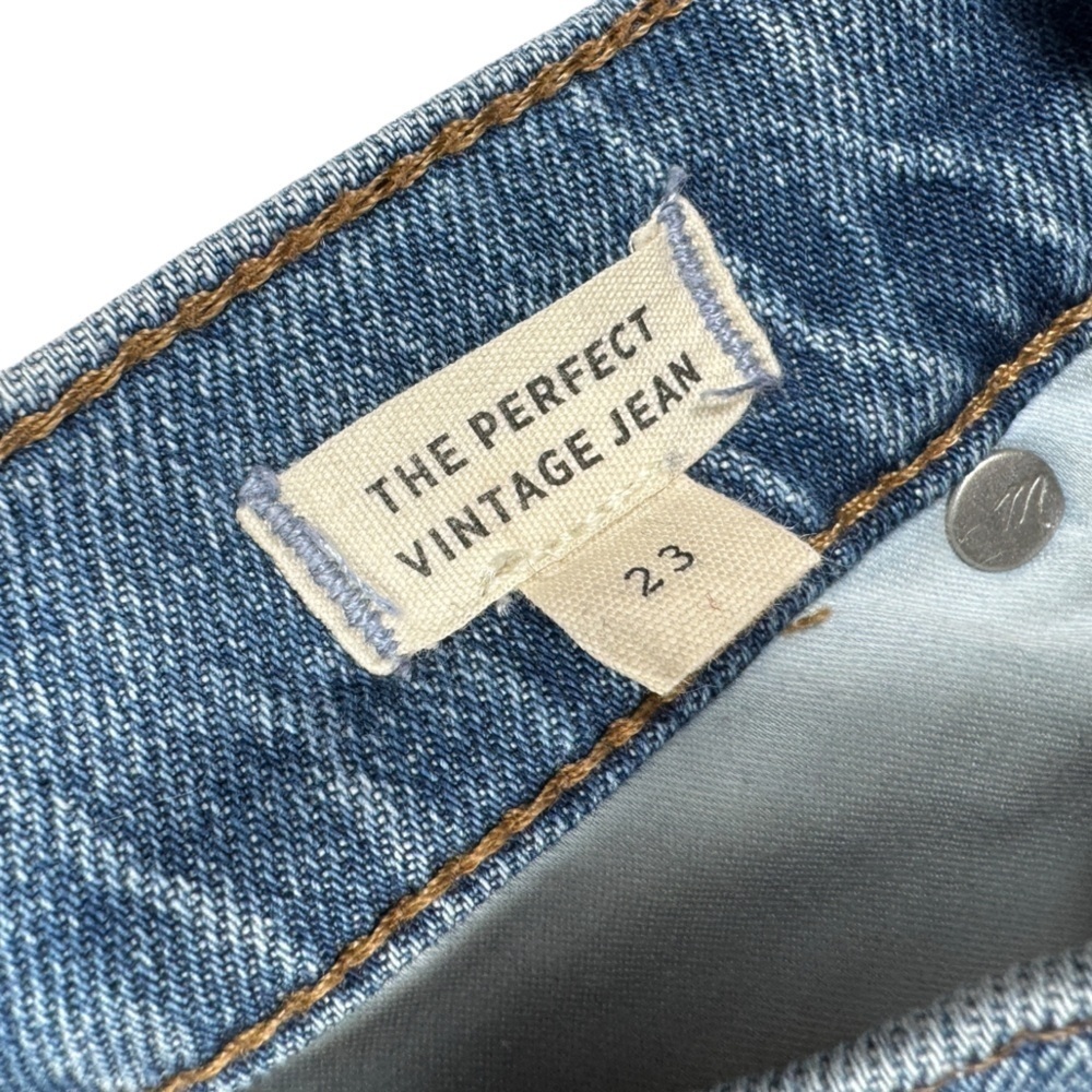 Madewell The Perfect Vintage Jean in Belbury Wash: TENCEL Denim Edition, Size 23 - Picture 9 of 13
